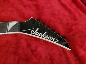 New ListingJackson Kelly Guitar Neck 24 Frets Sharkfins Fretboard Binding + Tuners