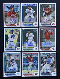2023 Topps Pro Debut - Base AUTOGRAPH Cards - You Pick