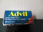 Advil Ibuprofen Tablets 100 Coated Tablets Expiration 12/2025 damage box