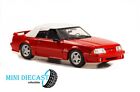 1991 FORD MUSTANG GT CONVERTIBLE RED BEVERLY HILLS COP III 1:18 BY GMP 18998