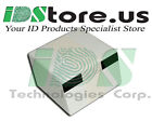 100 Blank White PVC Cards, CR80, 30 mil, GQ, 3-Tracks HiCo 2750 Magnetic Stripe