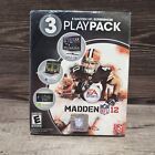 Sealed New Madden 12 Play Pack 3 PlayStation 3 PC Android Madden NFL Experiences