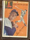Ted Williams 1954 TOPPS #1 Red Sox DEAD CENTERED; MULTIPLE ERRORS **ACCEPTABLE**
