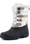 Knixmax Womens Snow Boots Size 8. Winter and waterproof. Soft, warm inner liner