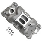 Dual Plane intake manifold for SBC Small Block Chevy 305 327 350 400 1957-1986 (For: Chevrolet)
