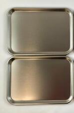 Vollrath Serving Tray Oblong Stainless Steel 13-5/8 x 9 3/4 inch 80130 Set of 2