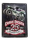 Grave Digger 25th Anniversary (2-DVD Set, 2007) Monster Jam TRUCKS Race OOP