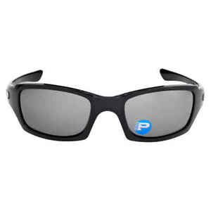 Oakley Fives Squared Black Iridium Polarized Sport Men's Sunglasses OO9238