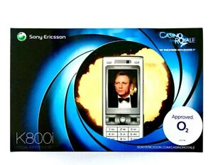 JAMES BOND 007 CASINO ROYAL SONY ERICSSON K800I PHONE SPECIAL EDITION BOX SET