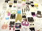 Lot Of 40 New Pairs of Earrings from Hot Topic Target Mandees Banana Republic ++