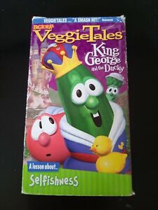 VeggieTales - King George and the Ducky (VHS, 2000) pre-owned
