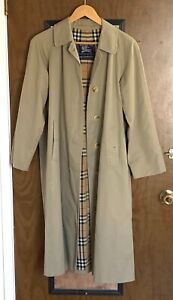 Burberry Vintage Soutien Lane Crawford Collection Trench Coat Beige