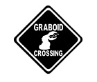 Graboid Crossing Tremors Vinyl Decal Bumper Sticker Horror Halloween