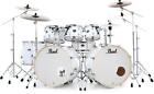 Pearl Export EXX 8-piece Double Bass Drum Set with Hardware - Pure White