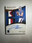 2018 Immaculate Signature /99 Josh Allen RPA Rookie Patch Auto RC