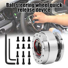 Universal Steering Wheel Quick Release Hub Adapter Snap Off Boss Kit Chrome USA (For: Volvo 240)