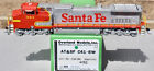 HO Brass Santa Fe C41-8W Overland OMI, Factory Paint?,Tested, Guaranteed