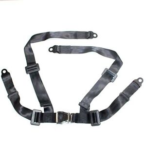 Seat Belt 4 point safety Lap harness Strap Off road Dune Buggy Drift Go Kart