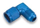 EARLS BLUE FITTING 90 DEGREE -10 AN SWIVEL FEMALE TO -10 AN MALE # 921110ERL