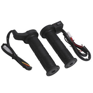 1 Pair Motorcycle Heated Grips Universal Electric Heating Handlebar Modified