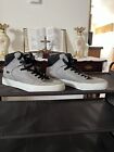 supra high top sneakers Size 7.5 (gray and black)