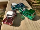 Hot Wheels RLC Hi-Po Hauler Ford Econoline Pickups and Willy's Gasser Lot of 3