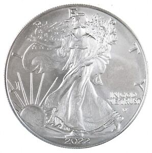 Better Date 2022 American Silver Eagle 1 Troy Oz .999 Fine Silver *030