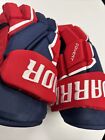 Hockey Gloves Warrior Covert QR5 30 Red, Navy Blue, White 14” New