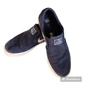 Nike Zoom Stefan Janoski Skateboarding Shoes SlipOn Men’s Size 11 Navy Unisex