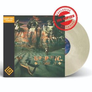 Grip Inc Nemesis transparent milky with bone galaxy LP vinyl (ltd/100) sealed