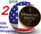 2 pcs CR2050 2050 LM2050 BR2050 Bulk 3V Top Lithium Battery