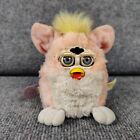 Vintage 1999 Original Pink White Furby Babies Yellow Hair Tested & Working 90s