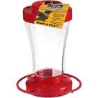 FIRST NATURE HUMMINGBIRD FEEDER  32 OZ WIDE MOUTH EASY CLEAN MADE IN USA !
