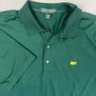 Amen Corner Masters Collection Short Sleeve Golf Polo Shirt Green Men's Large