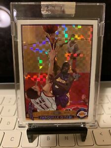 2003 Topps Chrome XFractor SHAQUILLE O’NEAL, #’d/220 Sealed Topper