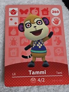 TAMMI #260 Animal Crossing Amiibo Authentic Nintendo Mint Card From Series 3