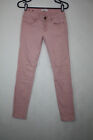 Cabi Skinny Ankle Jeans Dusty Rose Pink Wash Size 0 (meas 26X30) Style 224