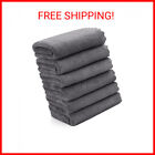 Orighty Premium Hand Towels - Ultra Soft & Highly Absorbent (15 x 25) (Grey) 6PK
