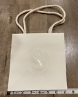 New IVORY Authentic Swarovski Logo SMALL Shopping Paper Gift Bags