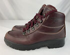 Aku Boots Leather Lace Up Burgundy Vibram Soles Men’s 6 Made in Italy