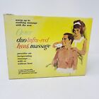 Vintage Oster Duo Infra Red Heat Massager Model 207-01 Box Manual Attachments