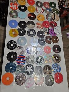 LOT of 60 Loose Music Cds (Discs Only) Random Assorted Wholesale CDs Bulk