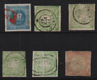 Peru 1858 - 1868 Sc 3, 12 (poor) & 14 (4) Used CV $67
