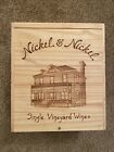 Nickel & Nickel 2019 State Ranch Vineyard 6-Bottle Empty Wooden Wine Crate