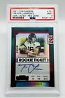 2021 Contenders Trevor Lawrence RC Variation Red Zone On Card Auto PSA 9 Jaguars