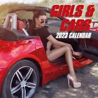 Girls & Cars 16 Month 2023 Wall Calendar  Brand New In Shrink-wrap