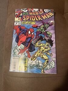 Web of Spider-Man #66  MARVEL Comics 1990 pre Owned