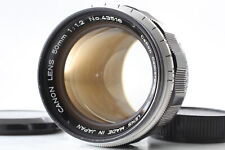 New Listing[Exc+5] Canon 50mm F/1.2 LTM L39 Leica Screw Mount Rangefinder Lens From JAPAN