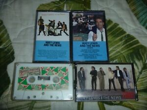 LOT 4 CASSETTE TAPE 80s NEW WAVE ROCK RARE SPORTS FORE SEASONS GREETINGS S/T