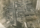 MARKET SQUARE, PGH, PA. 11X14 B&W AERIAL VIEW/GERLACH & KASAK. 1940-60.